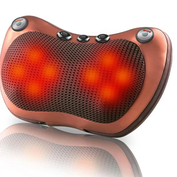 FOR 1PCS Back Neck Shoulder Massage ow Electric Roller Massager ligent U-Shaped Kneader Strong Neck Protection US Plug