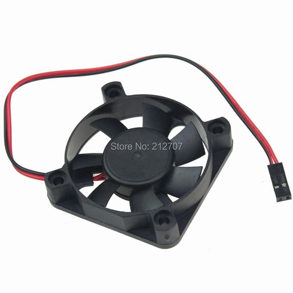 FOR 1PCS Dupont 2Pin 5V 5010 50x50x10mm 50MM DC Mini Radiator Cooler Cooling Fan Fans