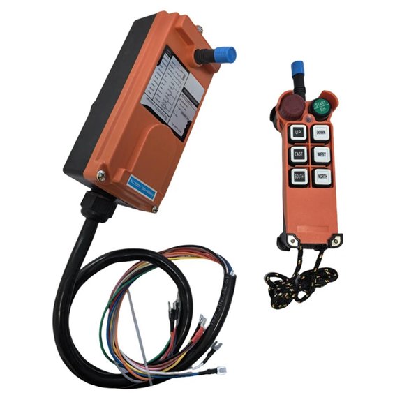 FOR 1PCS F21-E1 AC220V Industrial Wireless Radio Crane Remote Control Switches Hoist Overhead Bridge Crane Lift Control