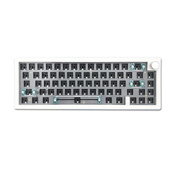 FOR 1PCS GMK67 Hot Swappable RGB Backlight Mechanical Keyboard Kit 2.4G Wireless 3 Mode Customized DIY Keyboard