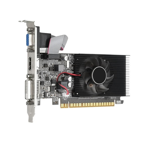 FOR 1PCS GT210 1GB Graphics Card GT210 1GB GDDR3 64Bit Graphics Card Pcle X16 2.0 GPU Computer Graphics Card