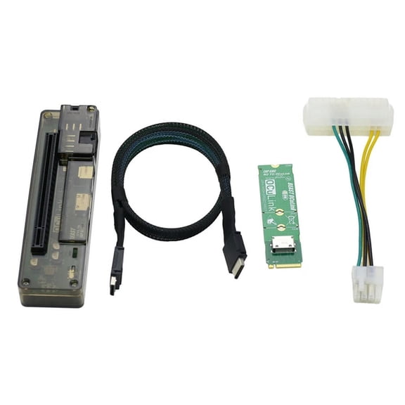 FOR 1PCS Graphics Card Docking Station Video Card Notebook Docking Station Beast Oculink PCI-E 4.0 X4 Laptop FOR 1PCS Oculink Interface