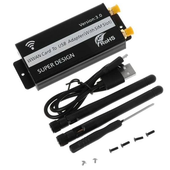 FOR 1PCS Mini PCI-E PCI-Express To Mini USB Adapter With SIM Card Slot FOR 1PCS WWAN/LTE/Gsm/Hspa/GPS 3G/4G Wireless Mini Pci-E Card