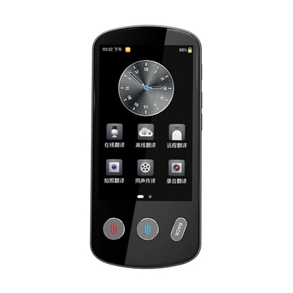 FOR 1PCS P60 Portable Audio Translator 138 Languages Offline Real-Time Smart Translation AI Voice Photo Translation Device