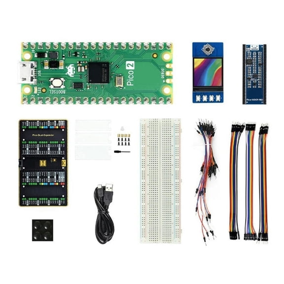 FOR 1PCS Pi Pico 2 Kit With LCD Display Development Board RP2350 Microcontroller ARM Cortex-M33 Motherboard