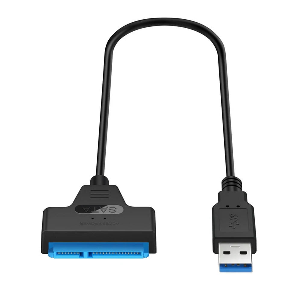 FOR 1PCS USB 3.0 To SATA 7+15 Pin Adapter Cable FOR 1PCS 2.5 Inch HDD SSD