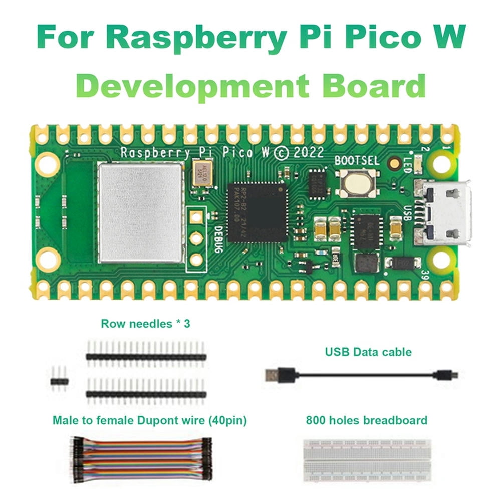 FOR 1Set PCB 51 X 21Mm Development Board For Pi Pico W Development ...