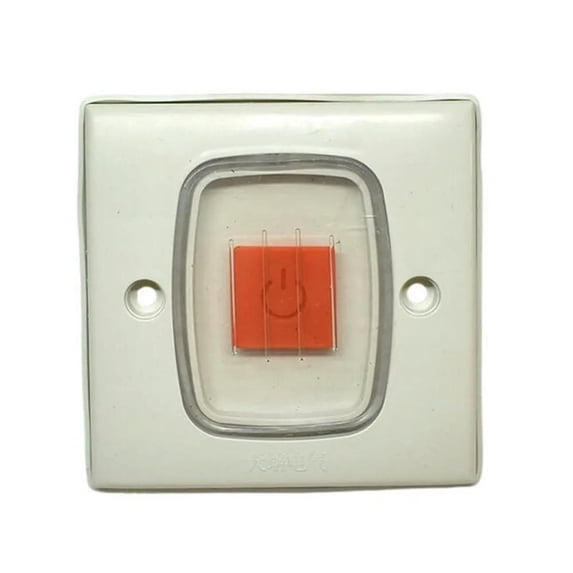 FOR 1pc 86-Type Commercial Stove Cooker Power Switch Waterproof Wall Push Key Fan Power Switch Replacement Parts