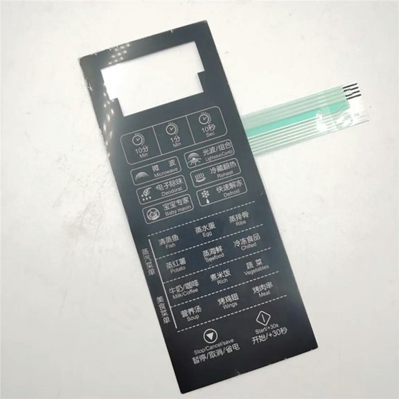 FOR 1pc Micro Oven Control Panel Switch Menu Plate For -44 EG823LA3-NR Replace Accessories