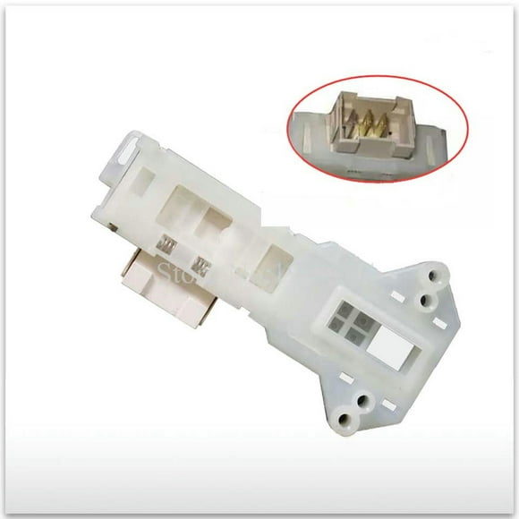 FOR 1pc Plug Door Lock FOR washing machine electronic door lock delay switch WD-N80090U T80105 N10300D washing machine parts