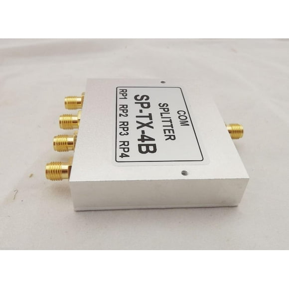 FOR 1pc RF Coaxial Coax Power Splitter Divider Combiner SMA Female 4-way Signal Booster 380-8000MHz 8GHZ