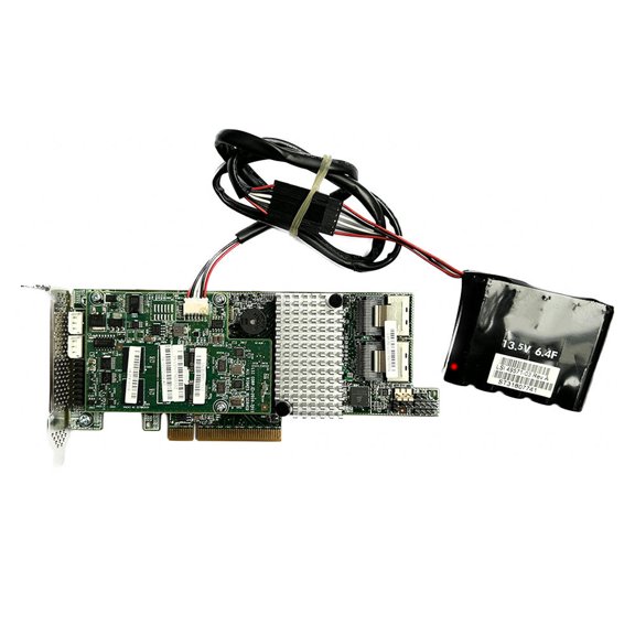 FOR PCI-E Controller Card for MR SAS 9266-8i 6GB 1GB Cache Smart Array Card Mega SAS 8Port Internal