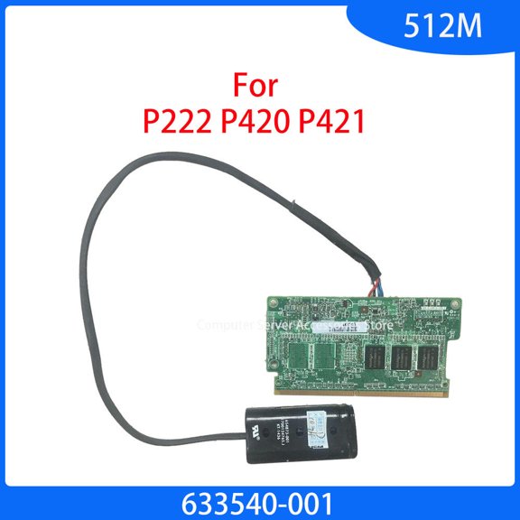 FOR 1pcs Server 512M Cache Module+FOR 1pcs Smart Array P222 P420 P421 512MB Cache Module with 633540-001