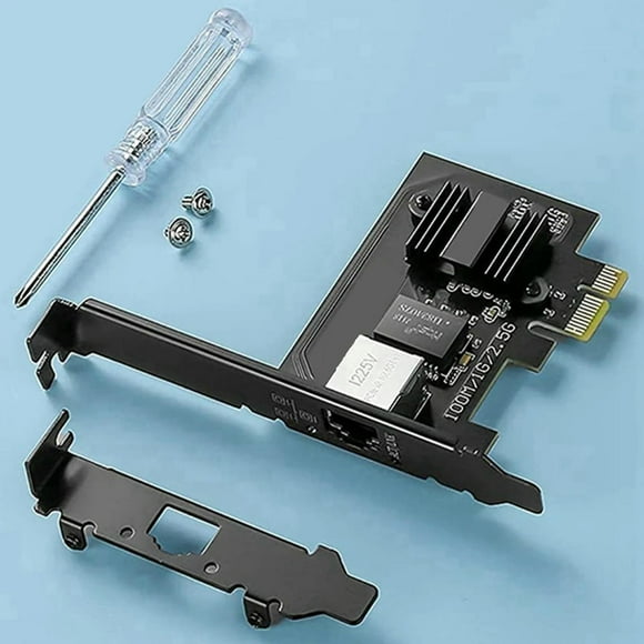 FOR 2.5Gbase-T Pcie Network Adapter I225V 2.5G/1G/100Mbps PCI Express Gigabit Ethernet Card RJ45 LAN Adapter Converter