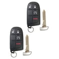 thumbnail image 1 of FOR 2 Key Fob Fits Dodge Journey Durango Keyless Remote Start M3N-40821302 4A 433MHZ, 1 of 2