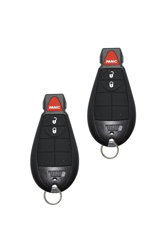 FOR 2 Keyless Entry Remote Key Fob For 2013-2017 Dodge Ram 1500 2500 3500 GQ4-53T 433MHZ 46chip