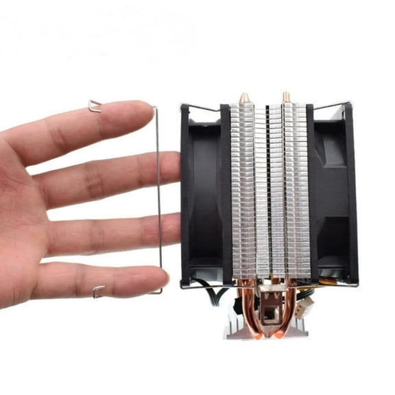 FOR 2 PCS Dissipate Heat Clip Clamp Computer CPU Cooling Fan Clips Stainless Steel Wire Fastener Buckle Bracket Cooling accessories