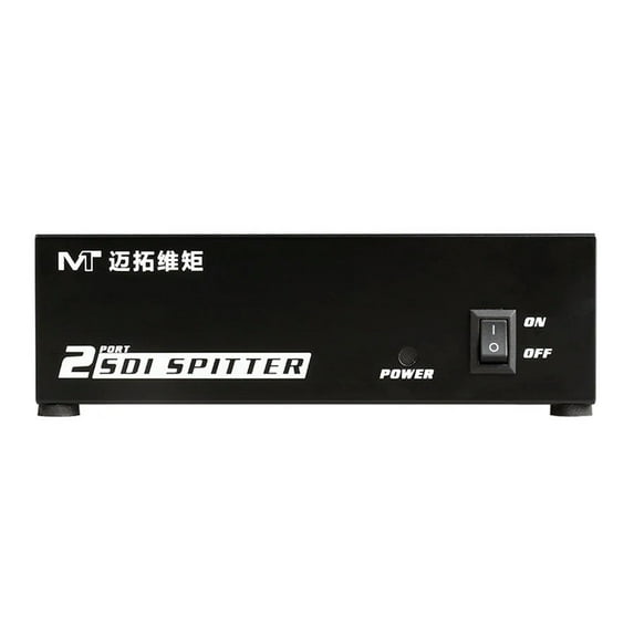 FOR 2 Port SDI Splitter 1 input 2 output Distributor Support SD HD 3G SD102 for Security Camera Video Recorder