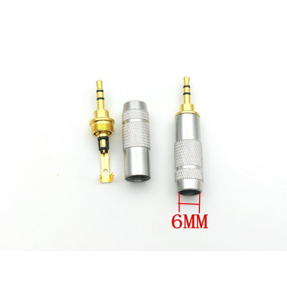 FOR 200pcs 2.5mm stereo Repair Headphone Jack Plug Cable Audio Solder connectors