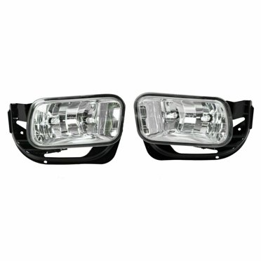 Black Housing Amber Corner Headlights For 2009-2012 Ram 1500 2500 3500 – CROSSDESIGN Halogen