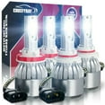 thumbnail image 1 of FOR 2017 Dodge Challenger 9012 white Led Headlight Bulb+H11 Fog Lights 4X, 1 of 11