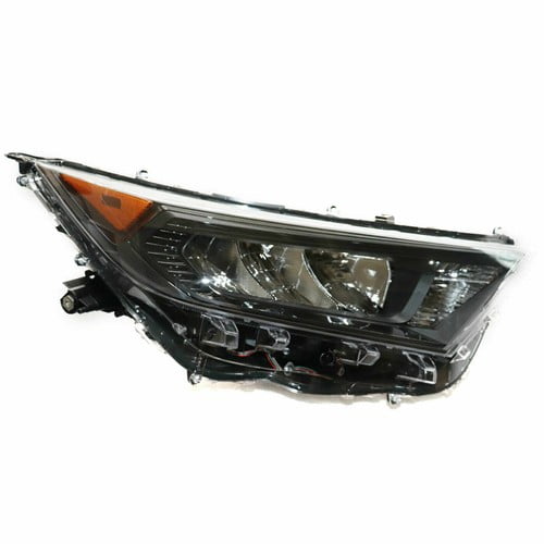 FOR 2019 - 2022 TOYOTA RAV4 XLE LE LED Black HEADLIGHT RH PASSENGER SIDE NEW