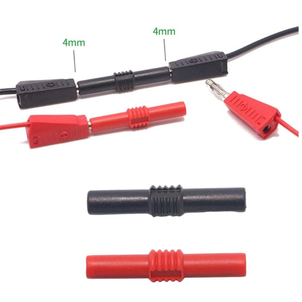 Multimeter Connector FOR 20Pcs 4mm Banana Plug Coupler Female to Female Iulated Banana ...
