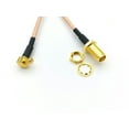 thumbnail image 1 of FOR 20pcs RP SMA Female TO MCX Male Right Angle RG316 Pigtail RF cable 20cm, 1 of 1