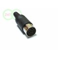 thumbnail image 1 of FOR 20pcs lot DIN plug 13 PIN Male Inline DIN-13P Plug Audio AV Connector, 1 of 1