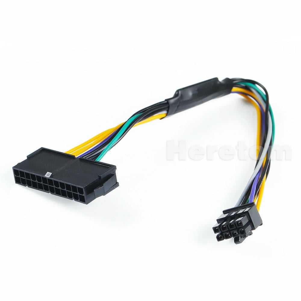 FOR 24Pin to 8Pin ATX PSU Power Supply Adapter Cable for T20/T30/T130