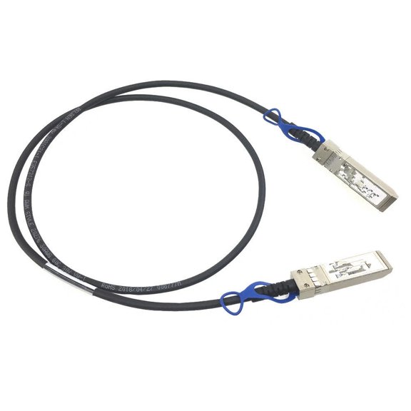 FOR 25G SFP28-SFP28 DAC 0.5M Passive Direct Attach Twinax Copper Breakout Cable 30AWG PVC Compatible with 1pcs