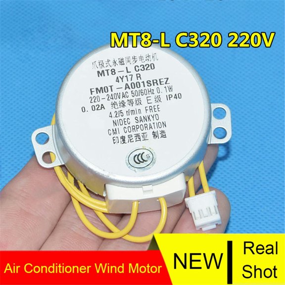 FOR 28cm Cable length MT8-L C320 220V Motor Air Purifier Accessories Humidifying Filter Disc Rotating Motor