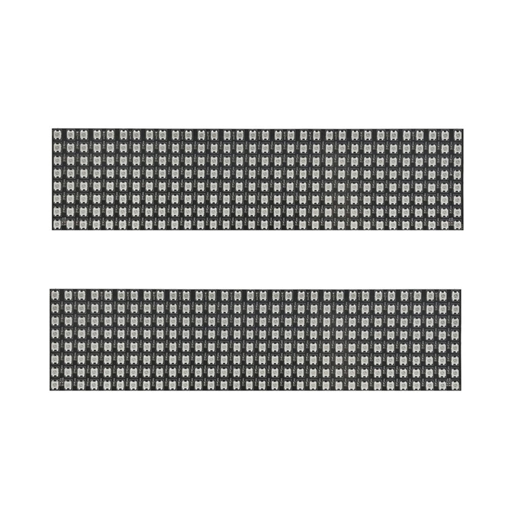 FOR 2PCS WS2812B 32X8Cm Pixel Panel Flexible Matrix Screen WS2812 IC ...