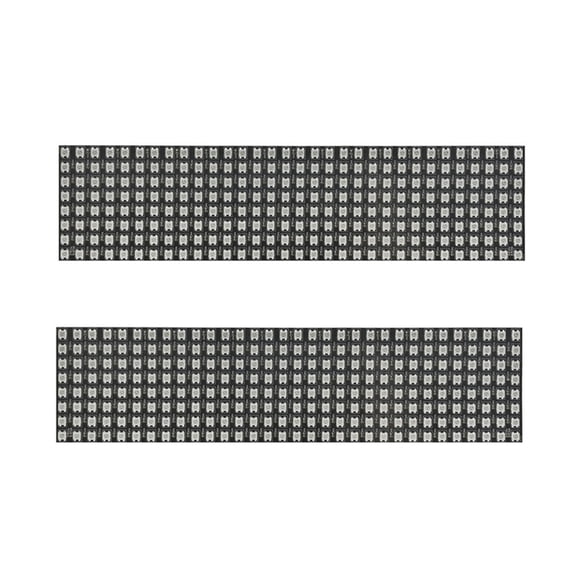 FOR 2PCS WS2812B 32X8Cm Pixel Panel Flexible Matrix Screen WS2812 IC ...