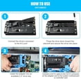 thumbnail image 1 of FOR 2Pcs Metal Case B+M Key M.2 NGFF SSD To 2.5 SATA 6Gb/S Adapter Card With Enclosure Socket M2 NGFF Adapter With Screws, 1 of 1