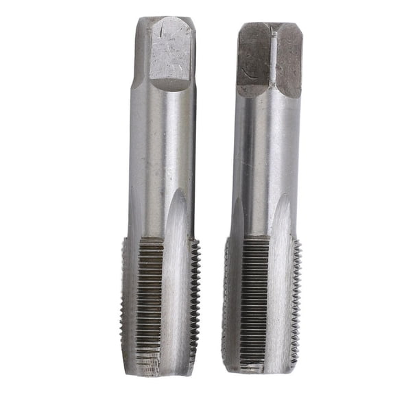 FOR 2Pcs Straight Flute Tap High Speed Steel Metric Hand Flute Tap Standard Screw Tapping ToolM20x1.5
