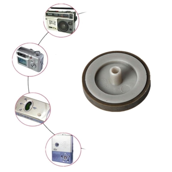 FOR 2Pieces 14x5x1.5mm Cassette Card Seat Idler T Wheel Player for audio TCR-S90 Nakamichi er Accessories
