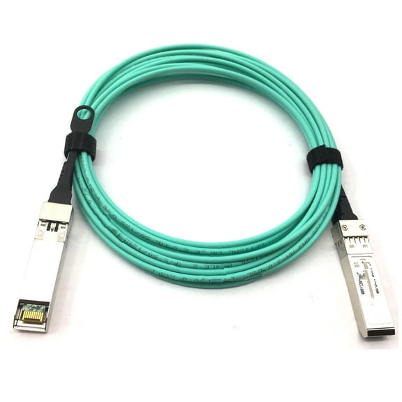 FOR 2pcs 10G 5M OM3 Cable,10Gb/s SFP+ 5Mtrs OM3 Active Optic Cable Compatible Switch 1pcs