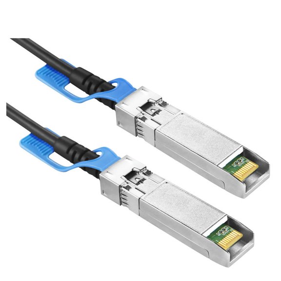 FOR 2pcs 25G SFP28-SFP28 DAC Passive Direct Attach Twinax Copper Breakout Cable 30AWG PVC Compatible with 1pcs