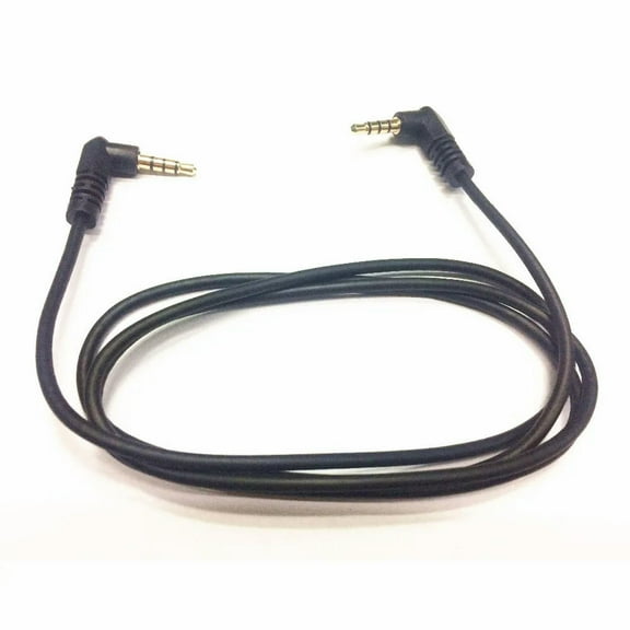 FOR 3 Ft Cord 3.5mm Screen-to-Screen Audio-Video Av-Cable for -Dual-Screen Portable-Dvd-Player