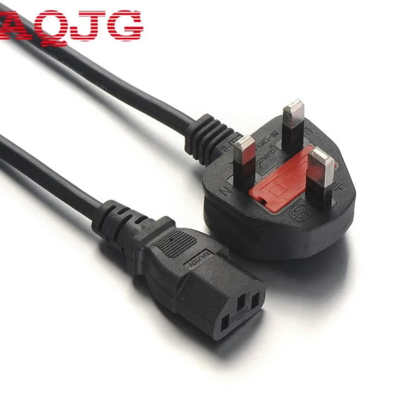 FOR 3 Prong US EU UK Plug AC Power Cord Cable Adapter PC Laptop For PC Desktop Computer Cable