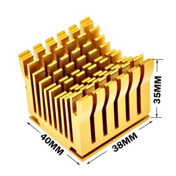 FOR 30pcs Golden North Bridge Aluminum Cooling Heat sink For Chip CPU Computer Heatsink Cooler Cooling
