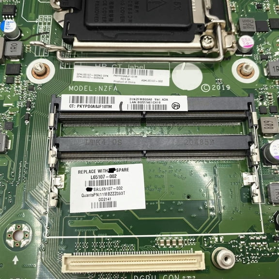 FOR 32-A Motherboard Chipset H470 Socket LGA1200 L65107-002 L65107-602 DANZFMB18A0