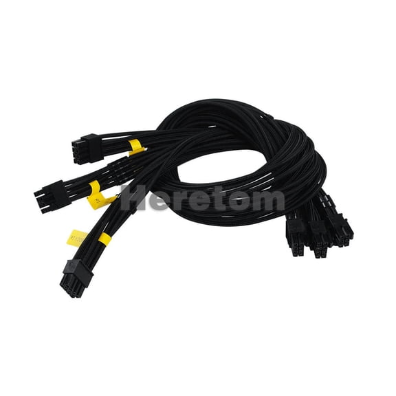 FOR 3PCS GPU Power Cable for HX750/HX1200 RM1000X 8-pin Modular RTX 3080