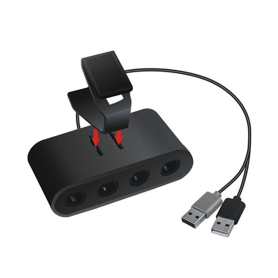 FOR 3in 1 4 ports Player for Controller Adapter for U for or PC Handle Combined Converter Adapter