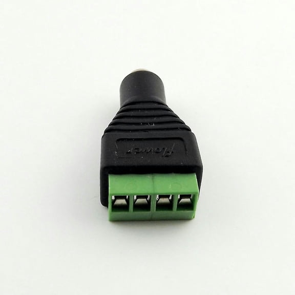 FOR 3pcs 2.5mm Stereo Female Jack To AV Screw Video AV Balun Terminal Plug