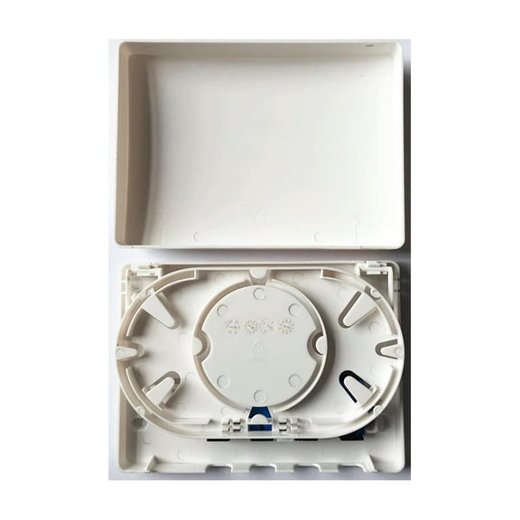 FOR 4 Fiber Optic Termination Box Box 4 ports SC LC FC ST Fiber Optic Socket Panel ,4 Optical fiber panel box 1pcs