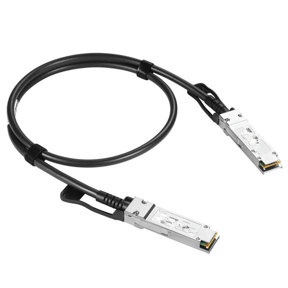 FOR 40G + DAC Cable Direct Attach Copper Cable AWG30 1M Passive 40Gbps Twinax PVC Jacket Compatible FOR 1pcs
