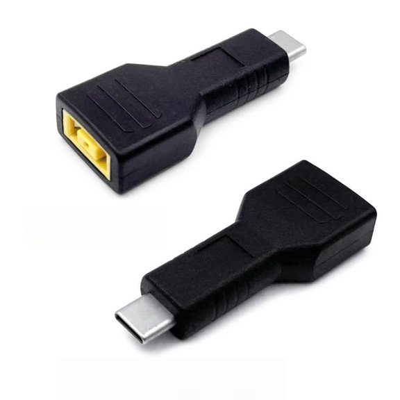 FOR 45W USB Type C Male Plug to Square Interface Female PD Charger Power Supply Converer Adapter for Laptop s