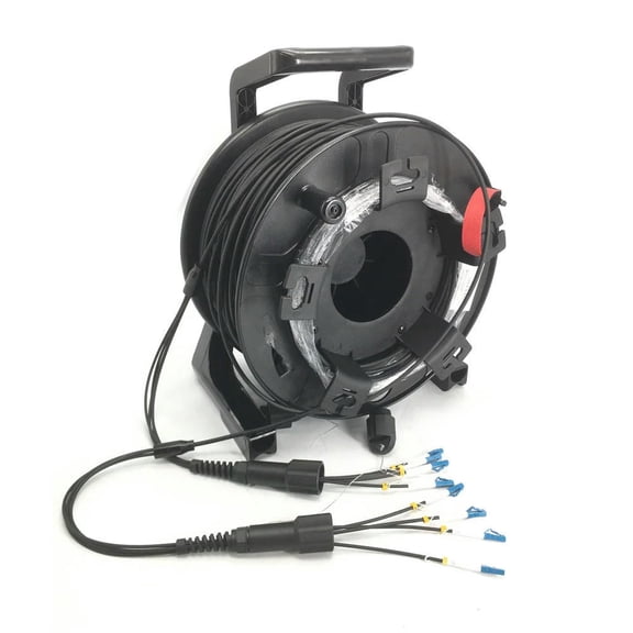 FOR 4C,SM,150M,G657A1,TPU/LSZH Jacket, Patch Cord,Dia:4.5mm,PDLC/UPC-PDLC/UPC Fiber Optic Patch cord with REEL PCD310 1pcs